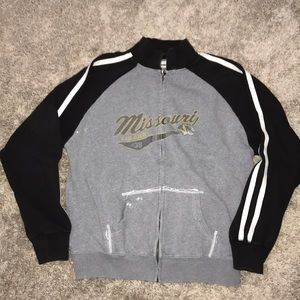 Men’s Sz L Mizzou full zip